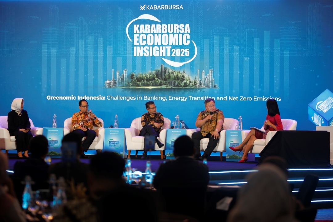 Penasihat Khusus Presiden Bidang Ekonomi dan Pembangunan Nasional Bambang Brodjonegoro sebagai narasumber dalam KabarBursa Economic Insight (KEI) 2025 di Jakarta, Rabu, 26 Februari 2025. (Foto: Kabarbursa/Abbas Sandji)