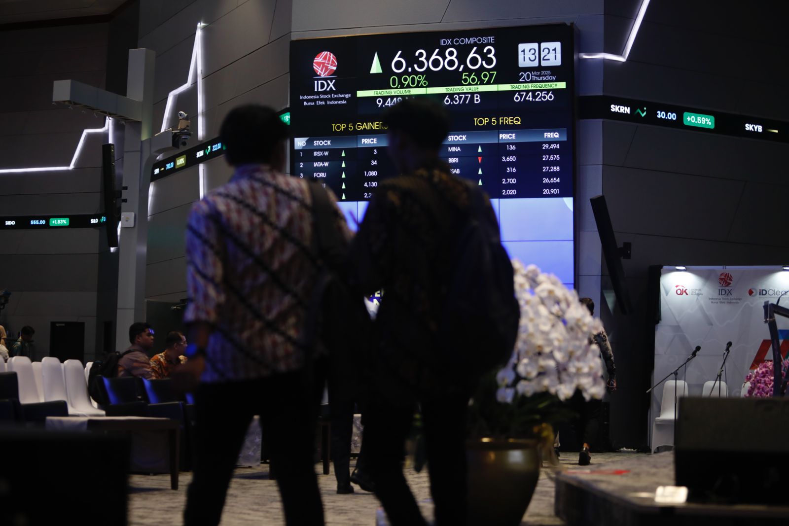 Indeks Harga Saham Gabungan hari ini ditutup menghijau. Foto: Kabar Bursa/Abbas Sandji