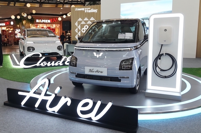 Air ev yang jadi salah satu mobil listrik andalan Wuling. (Foto: Kabar Bursa/Abbas S)