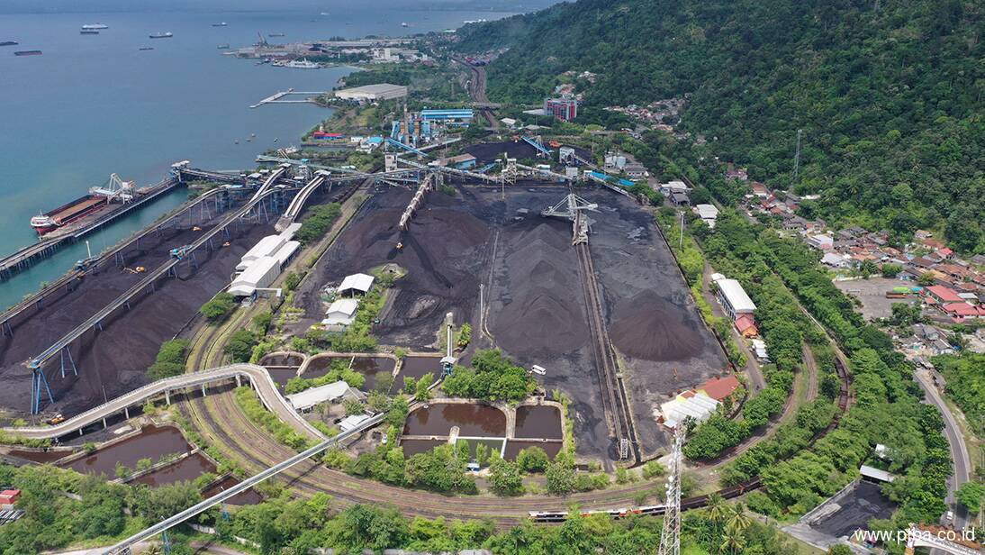 Salah satu fasilitas batu bara milik PT Bukit Asam Tbk atau PTBA. (Foto: PTBA)