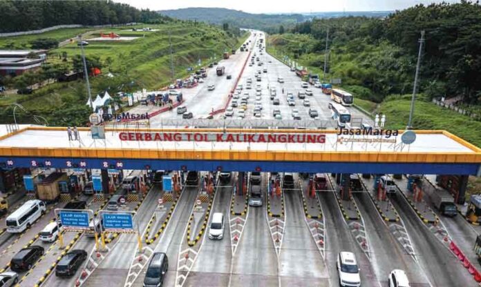 Gerbang Tol Kalikangkung. Foto: Dok Jasa Marga 