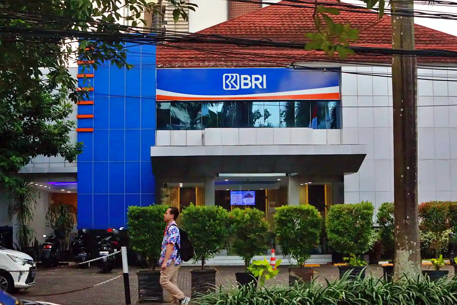 BRI Kantor Cabang Menteng, Jakarta, Rabu, 23 April 2025. (Foto: KabarBursa/Abbas Sandji)