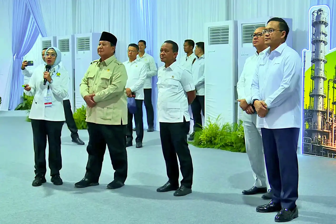 Kementerian ESDM optimistis akselerasi implementasi program bauran energi B50 mampu menekan impor minyak fosil sekaligus menghemat devisa negara hingga Rp170 triliun pada 2027 mendatang. (Foto: Kabarbursa.com/Gusti Ridani)