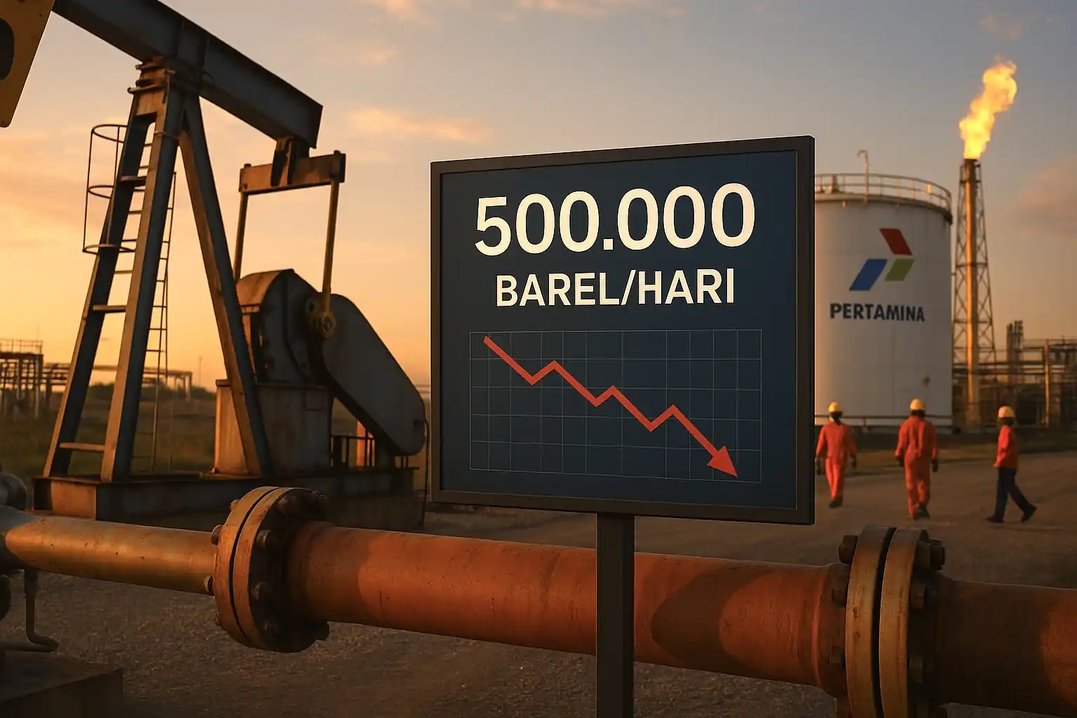 Komisi VI DPR desak Pertamina lebih presisi hitung lifting minyak agar penerimaan PNBP tak jeblok dan fiskal negara tetap kuat. Gambar dibuat oleh AI untuk KabarBursa.com.