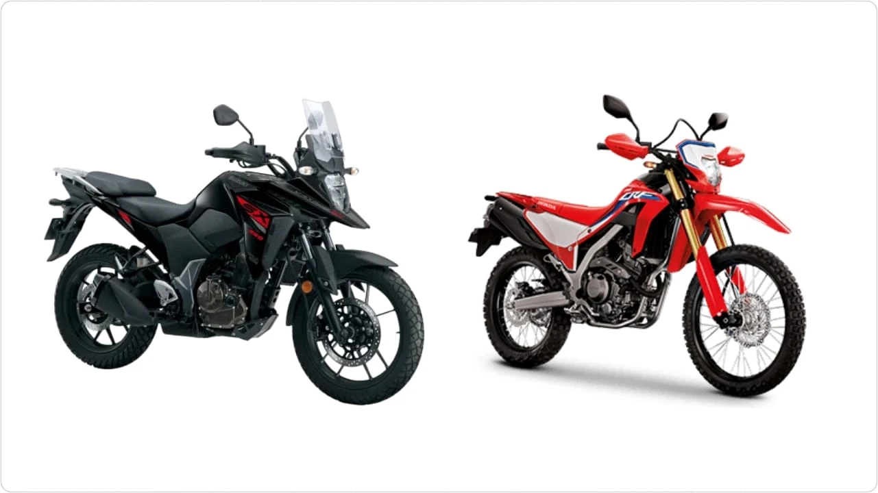 Suzuki V-Strom 250 SX vs Honda CRF250L: Duel motor Trail melawan Sport Adventure. Foto: dok. AHM dan SIS.
