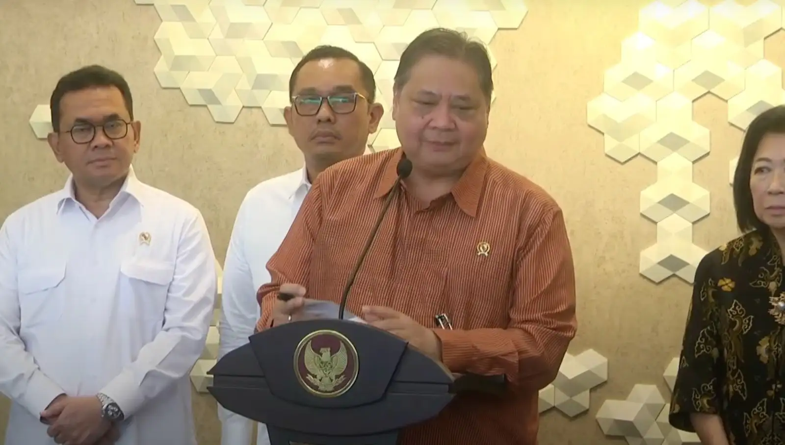 Menteri Koordinator bidang Perekonomian Airlangga Hartato. Foto: dok KabarBursa.com
