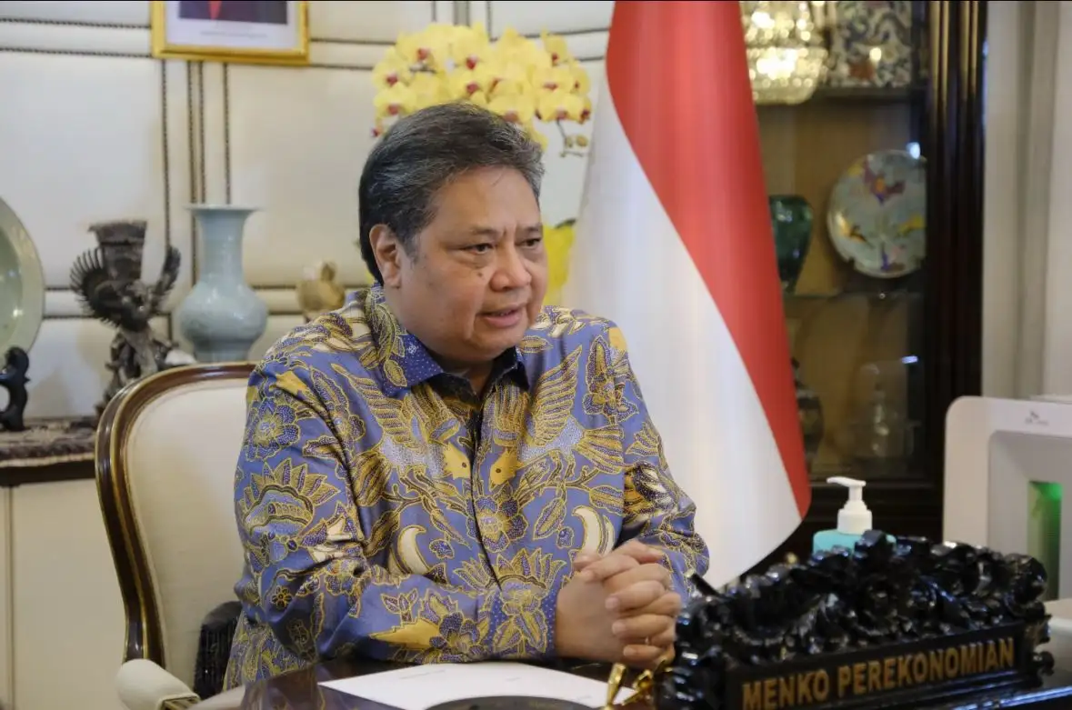 Menteri Koordinator bidang Perekonomian Airlangga Hartato. Foto: dok KabarBursa.com
