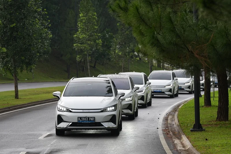 Perayaan satu tahun BYD M6 di pasar otomotif Tanah Air. (Foto: doc BYD)