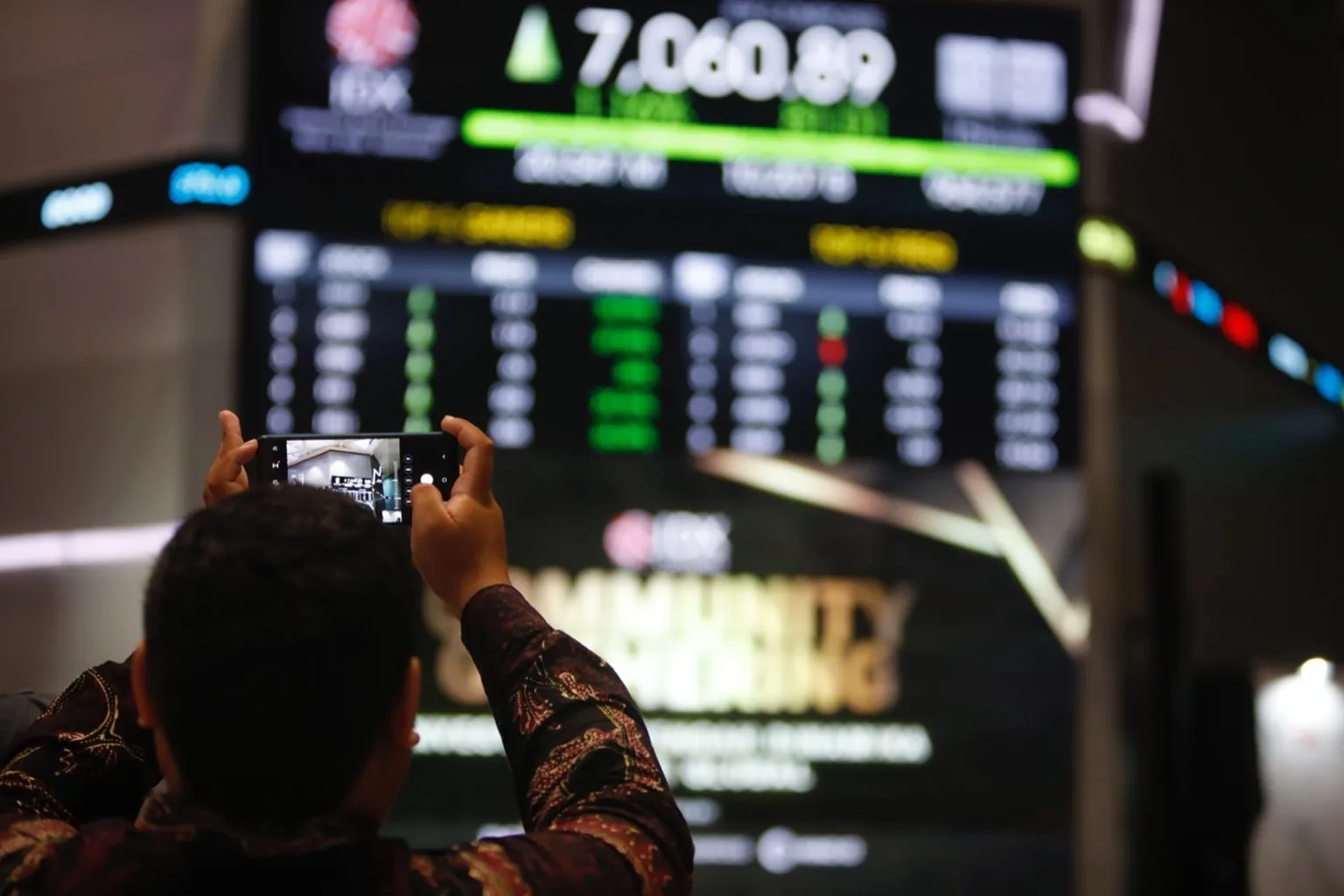 Ilustrasi: IHSG diprediksi lanjut menguat dengan target 7.355. Saham ritel seperti AMRT dan teknologi seperti BUKA jadi sorotan Rabu ini, 18 Juni 2025. Foto; KabarBursa/Abbas Sandji.