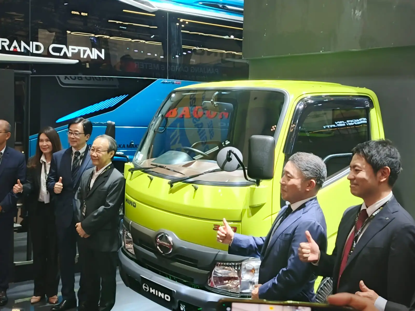 Hino 300 Series 136 MDLR, di ajang Gaikindo Indonesia International Auto Show (GIIAS) 2025. Foto: KabarBursa.com/Citra