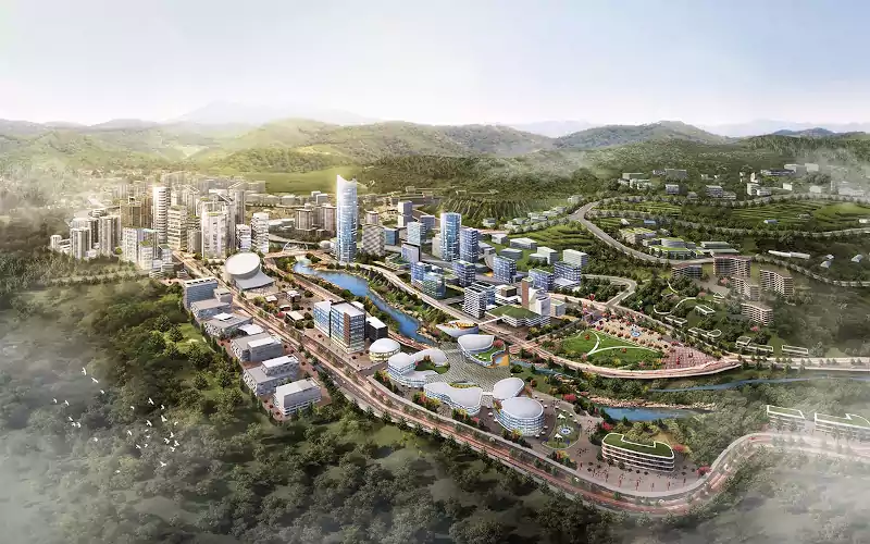 Ilustrasi Kota Mandiri Sentul City. Foto: Dokumentasi BKSL.