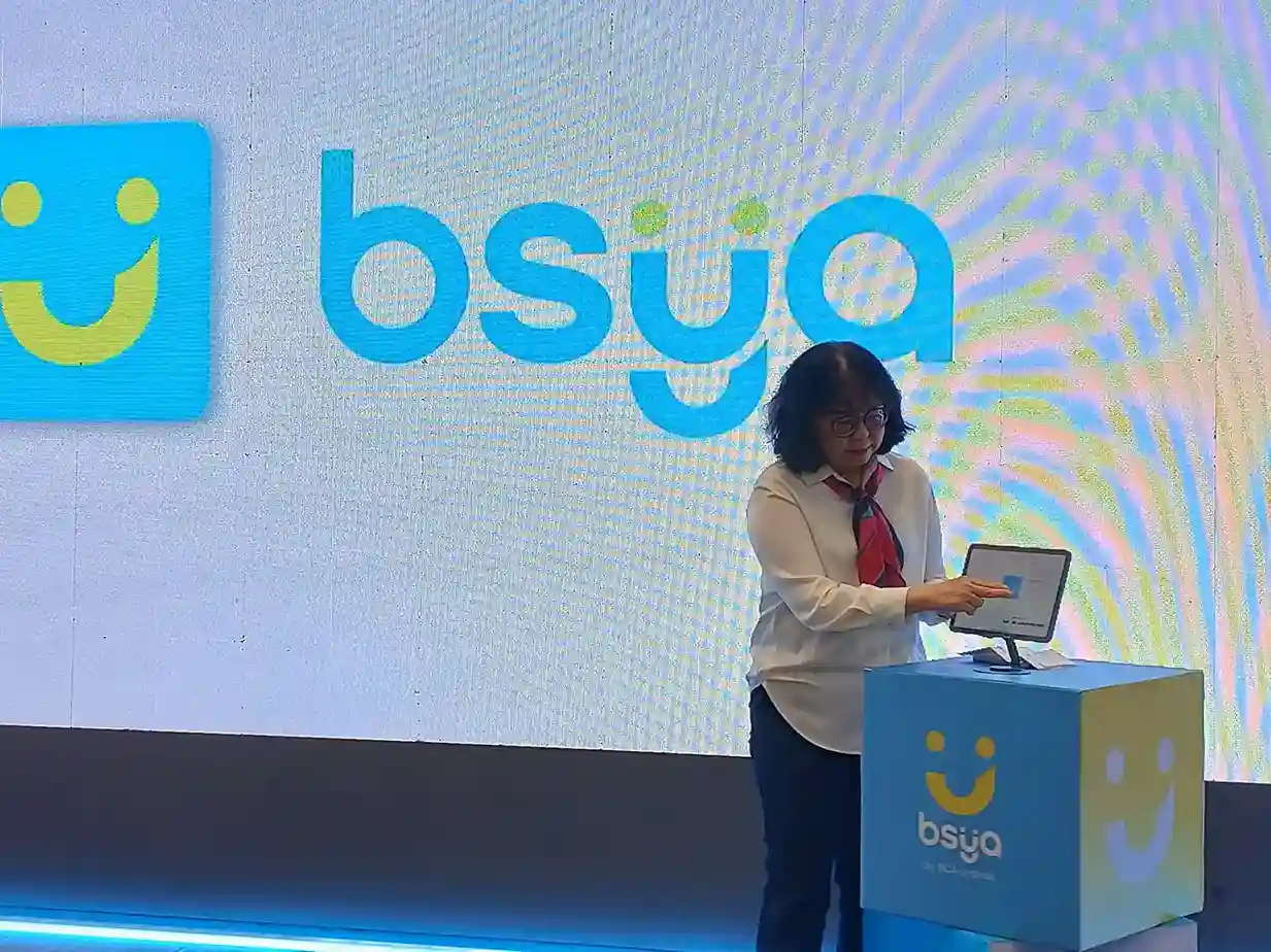 Logi Bsya, yang merupakan mobile banking BCA Syariah (Foto: KabarBursa/Hutama Prayoga)