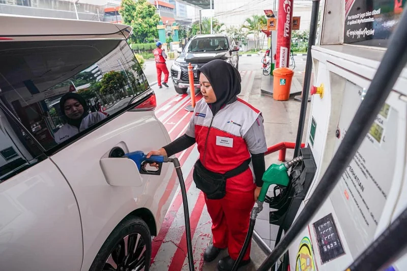 Promo spesial dari Pertamina di hari pelanggan nasional. Foto:  doc Pertamina. 