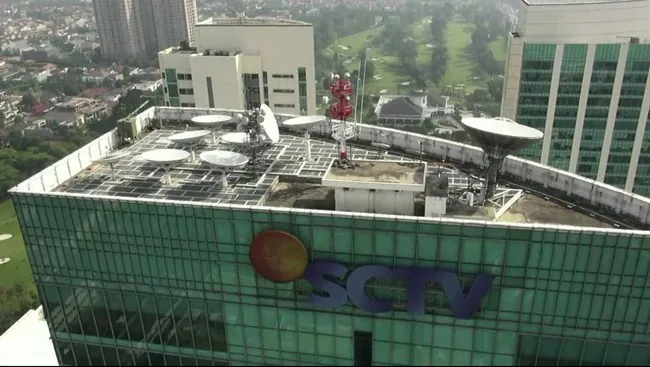 Gedung PT Surya Citra Media Tbk. Foto: Dok Youtube.