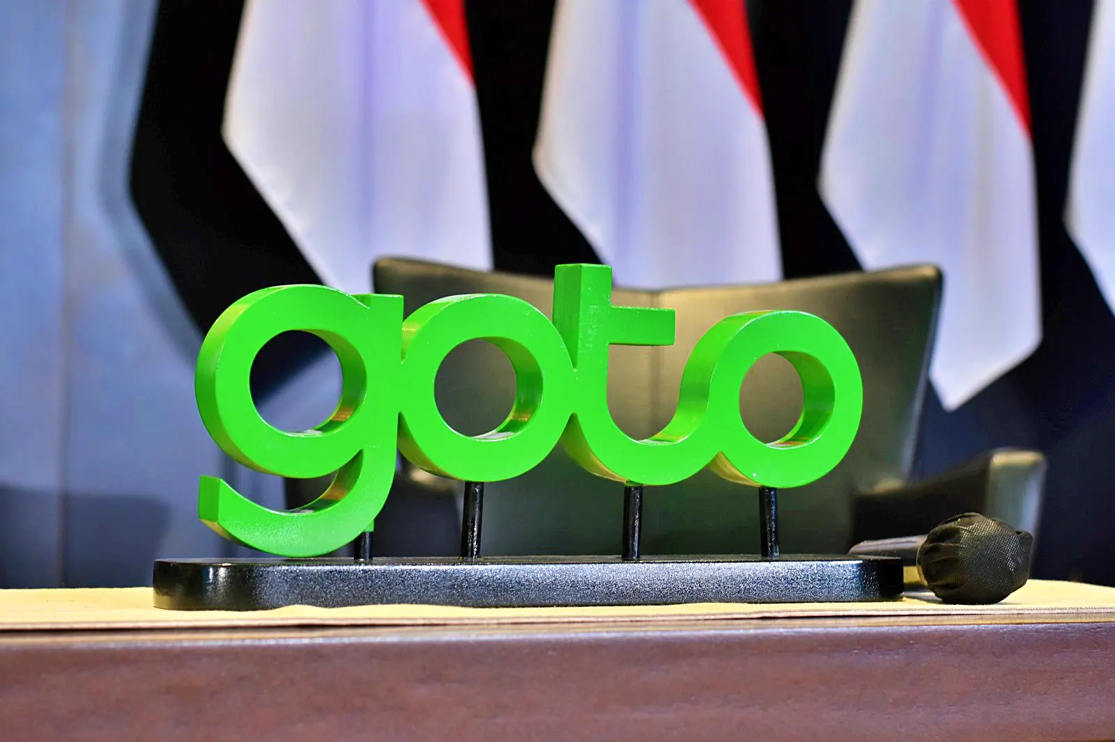  Logo GoTo Gojek Tokopedia Tbk. Foto: Dok Perusahaan.