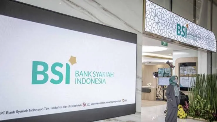 Banner BSI di salah satu sudut pusat perbelanjaan. (Foto: Dok KabarBursa).