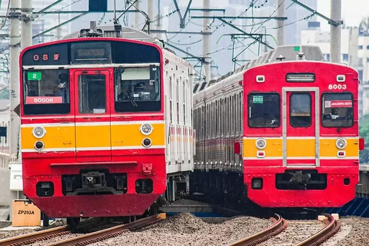 Ilustrasi Perjalanan KRL Commuter Line. Foto: Dok KCI