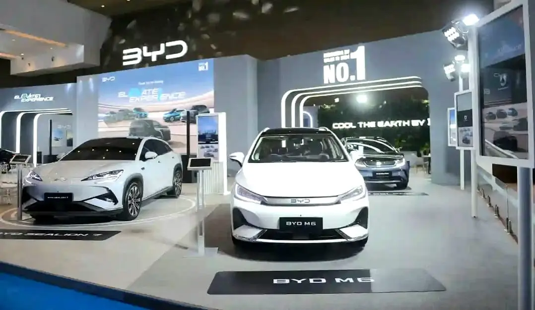 Ilustrasi penjualan mobil BYD. Foto: dok KabarBursa.com 