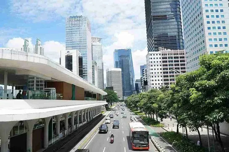 Penampakan gedung pencakar langit di Jakarta (Foto: dok KabarBursa.com) 