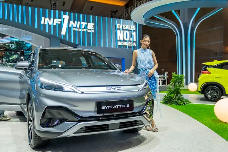 Ilustrasi penjualan kendaraan listrik BYD. Foto: dok KabarBursa.com 