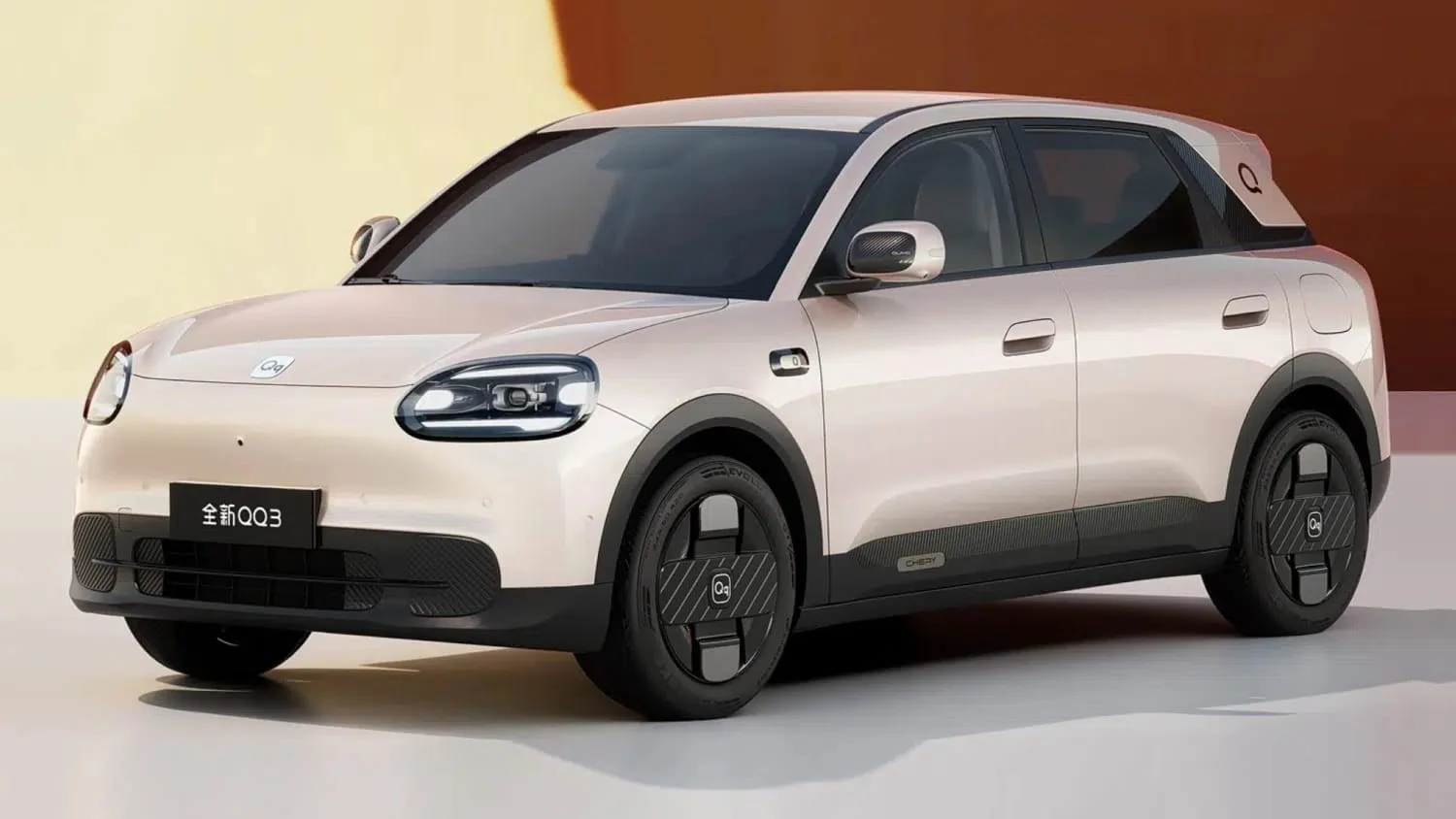 Chery QQ3 EV bakal dirilis dalam waktu dekat. Harga mulai Rp170 jutaan, siap jadi rival BYD Atto 1 dan Geely EX2. Foto: Chery