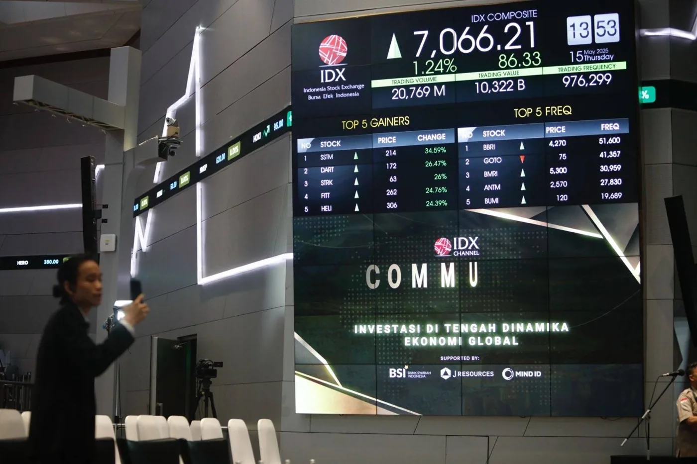 Investor asing mencatat net sell Rp1,24 triliun di pasar saham Indonesia. Meski begitu mayoritas sektor saham BEI tetap menguat di tengah konflik Iran dan AS. Foto: Dok. KabarBursa
