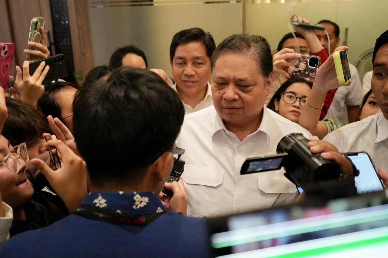 Menteri Koordinator Bidang Perekonomian Airlangga Hartarto, menyampaikan bahwa pemerintah akan memberikan insentif 0 persen pada impor LPG dan plastik. (Foto: dok Kemenko Perekonomian)