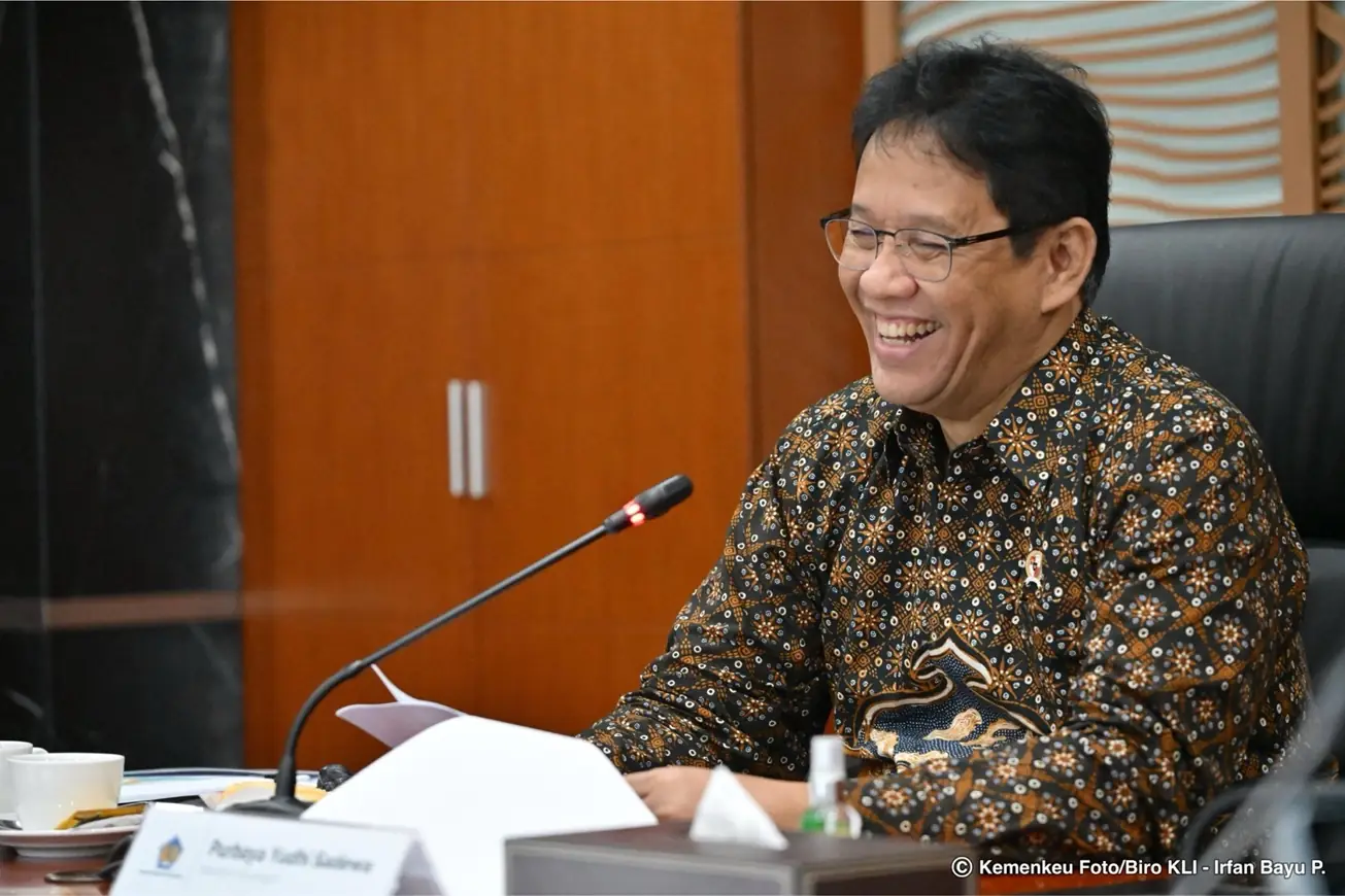 Menteri Keuangan Purbaya Yudhi Sadewa umumkan kinerja APBN semester I 2026. Pendapatan negara Rp1.459,4 triliun, defisit 0,76 persen. Foto: dok KabarBursa.com