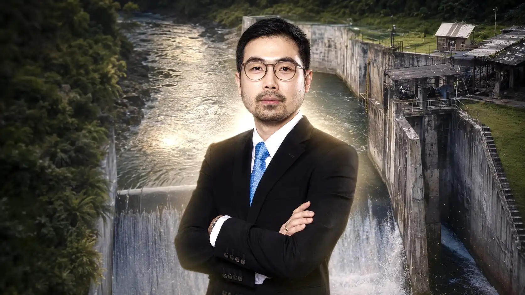 CEO HGII Robin Sunyoto membangun fondasi energi hijau lewat strategi finansial, kemitraan global, dan target kapasitas EBT 100 MW. Foto: Dok. HGII/AI
