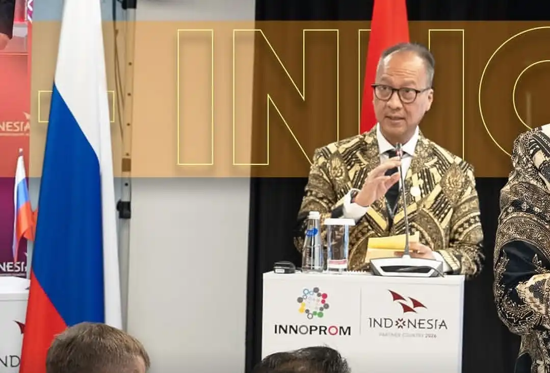 Indonesia lewat Kementerian Perindustrian kantongi 13 MoU di ajang INNOPROM 2026 untuk perkuat kerja sama industri dengan Eurasia. (Foto: Instagram/agusgumiwangk)