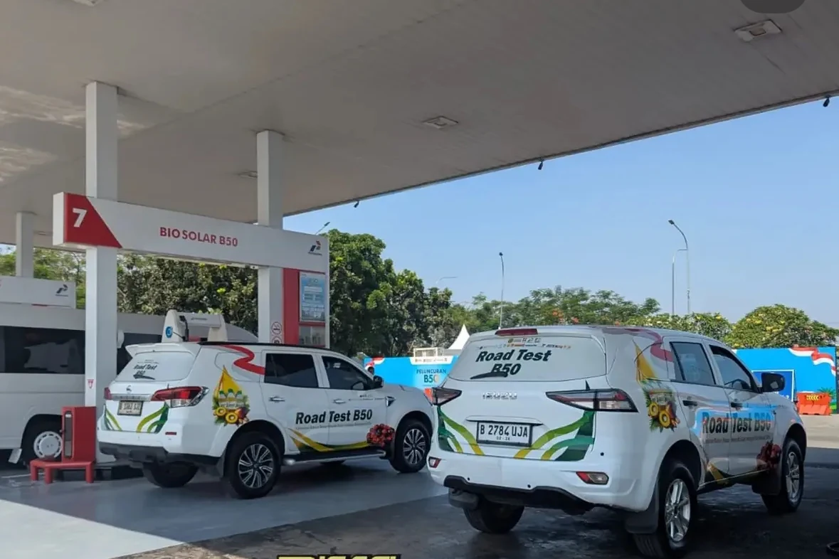 ESDM menyebut hasil uji B50 membuat filter mesin diesel lebih awet, menekan biaya perawatan sekaligus mendukung efisiensi operasional. Foto: Dok. Instagram @dieseldate