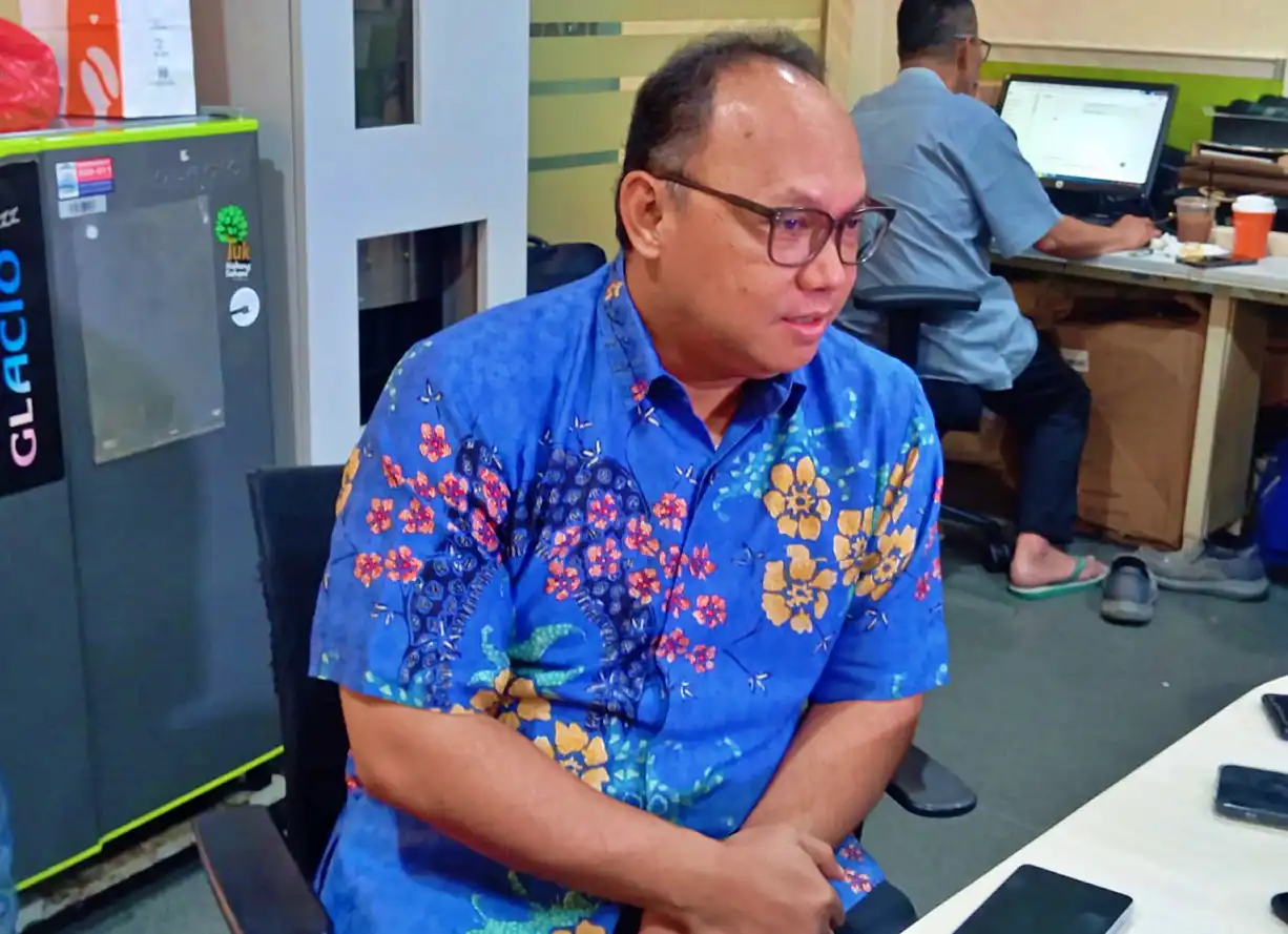Direktur Perdagangan dan Pengaturan Anggota Bursa BEI, Irvan Susandy di Press Room BEI, Jakarta pada Rabu, 8 Juli 2026. (Foto: Kabarbursa.com/Desty Luthfiani)