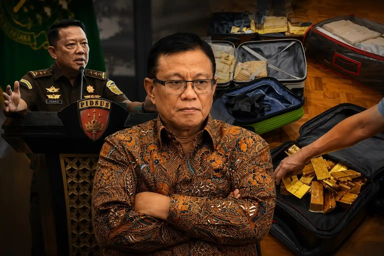 Ekonom Didik J. Rachbini menilai kasus Febrie Adriansyah dapat menekan investasi, memperburuk kepastian hukum, dan menghambat target ekonomi 8 persen. Foto: Dok. Kejagung/Instagram @didikrachbini.