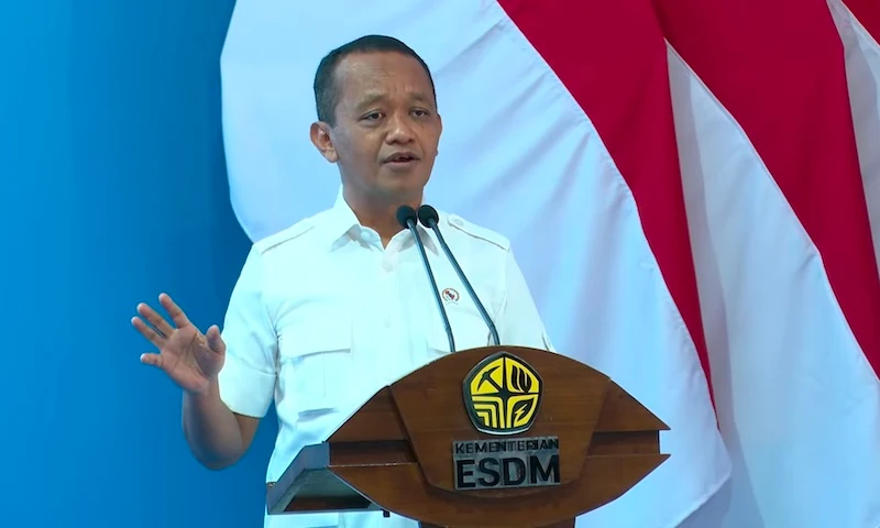 Menteri Energi dan Sumber Daya Mineral (ESDM), Bahlil Lahadalia. Foto: KabarBursa.com/Gusti