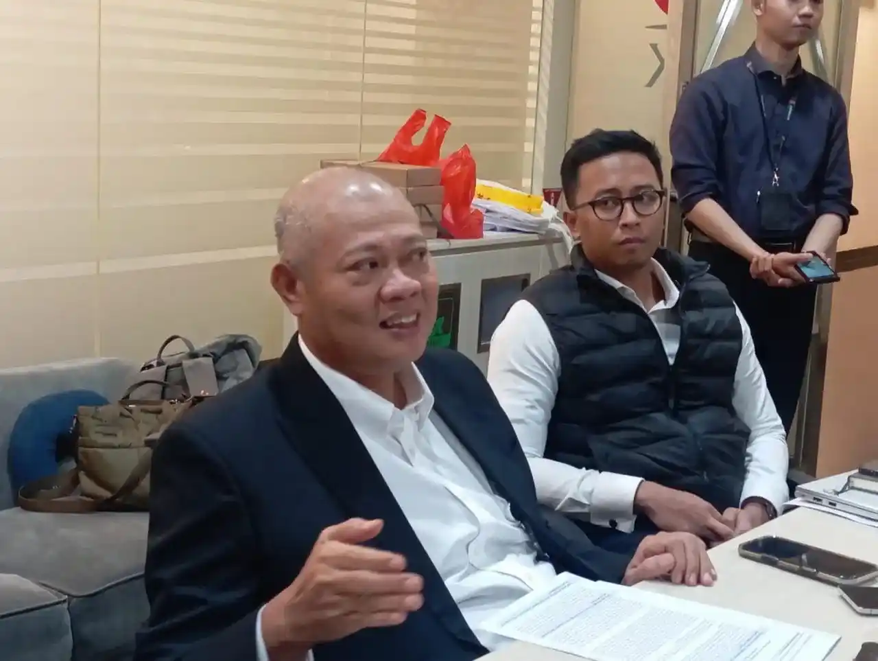 Direktur Penilaian Perusahaan BEI, Saidu Solihin di Gedung BEI Jakarta. (Foto: Dok.Desty /KabarBursa.com)