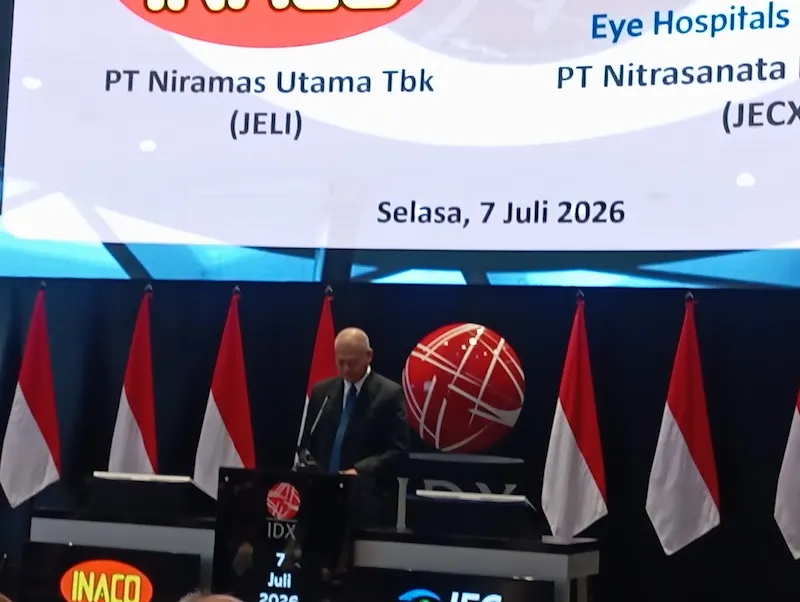Direktur Penilaian BEI, Saidu Solihin di Main Hall, BEI Jakarta, Selasa, 7 Juli 2026. KabarBursa.com/Desty Luthfiani