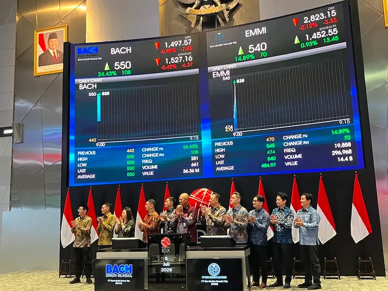 PT Esa Medika Mandiri Tbk resmi melantai di Bursa Efek Indonesia (BEI). Foto: KabarBursa.com/Gusti