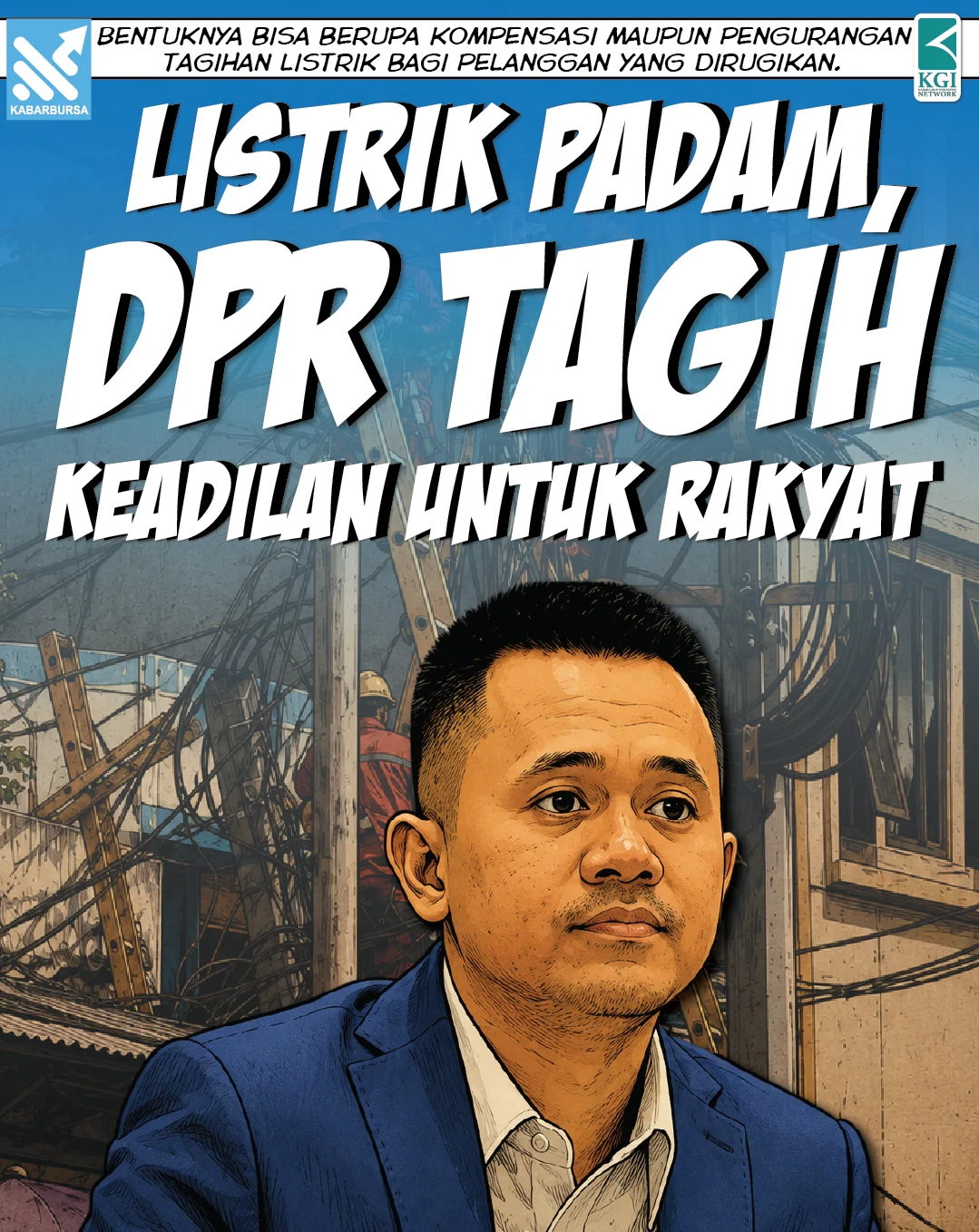 Listrik Padam, DPR Tagih Keadilan untuk Rakyat