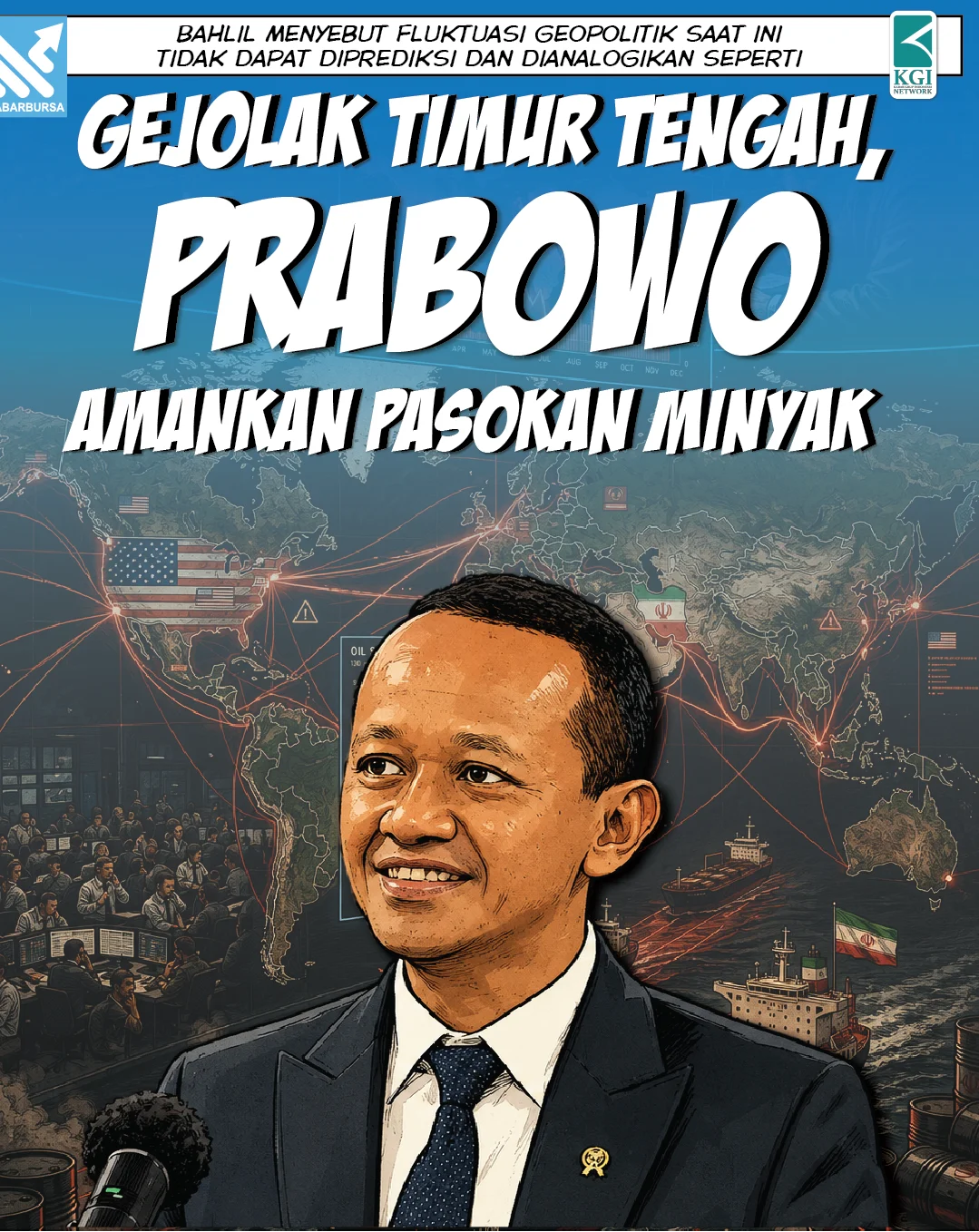Gejolak Timur Tengah, Prabowo Amankan Pasokan Minyak