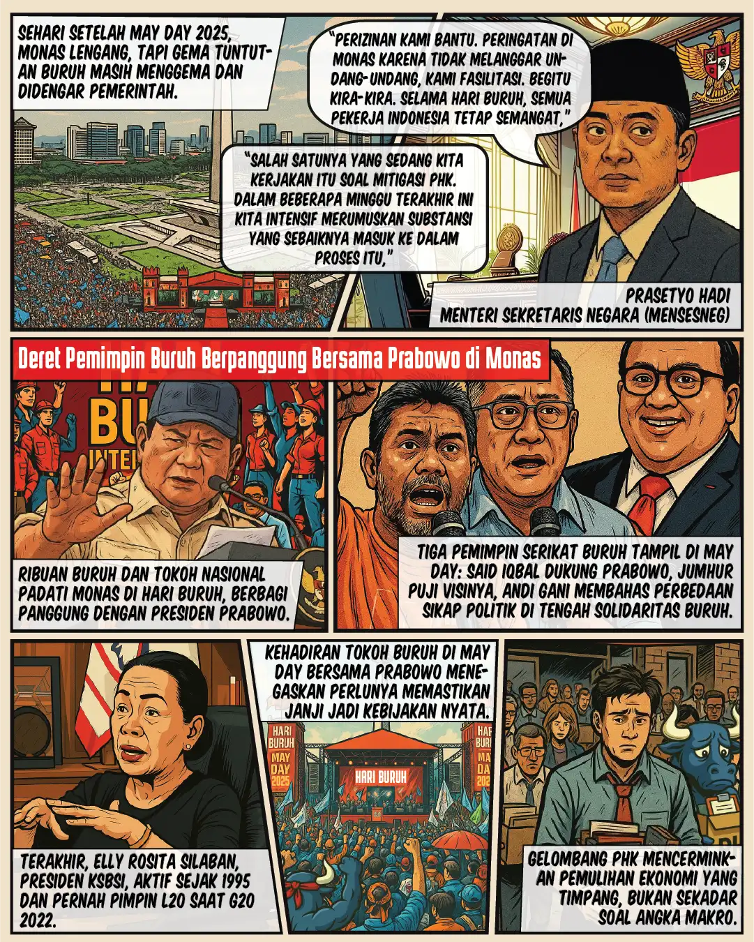 May Day Selesai, Buruh Tunggu Aksi Nyata Pemerintah