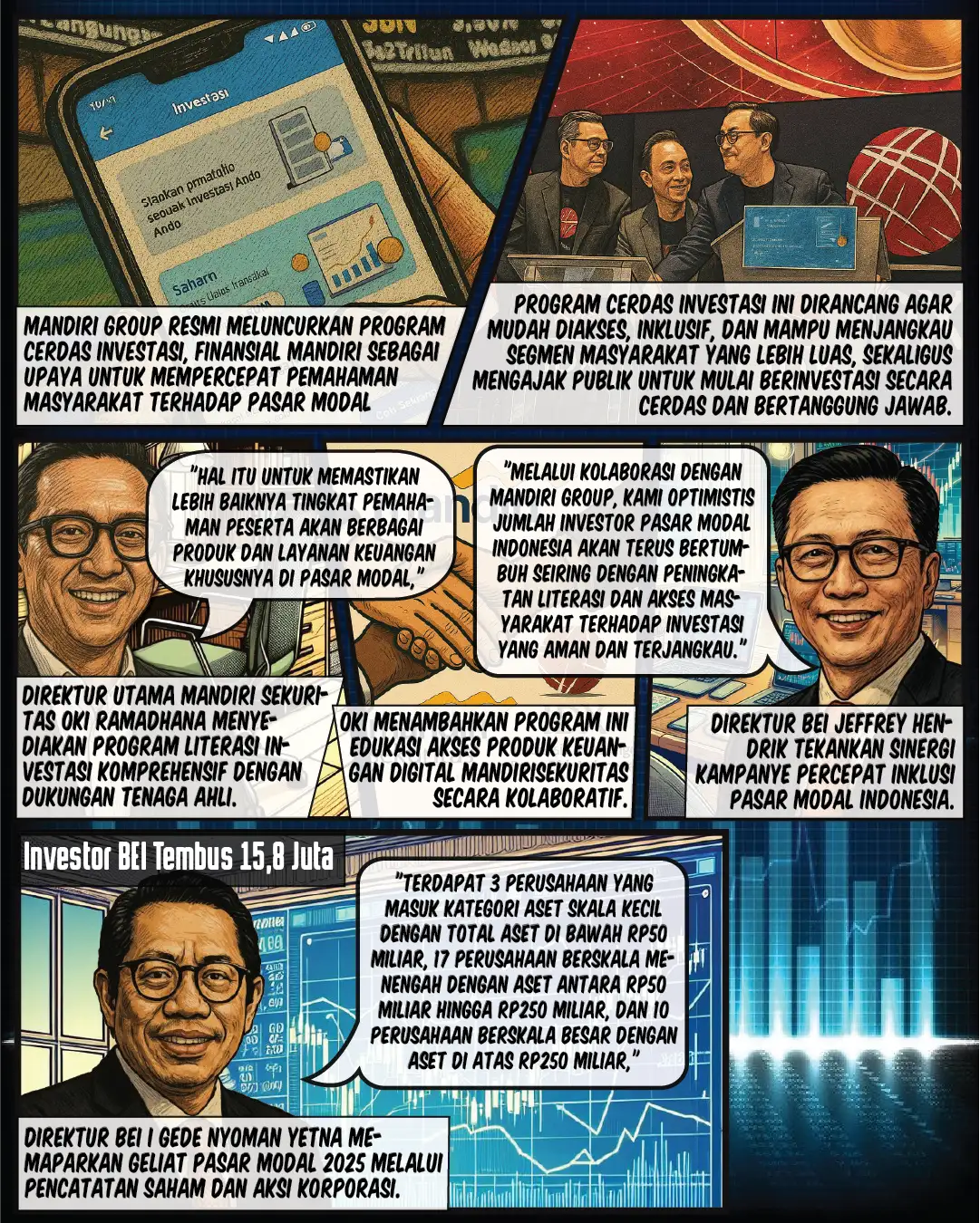 Program Investasi Mandiri Targetkan 1 Juta Investor Baru