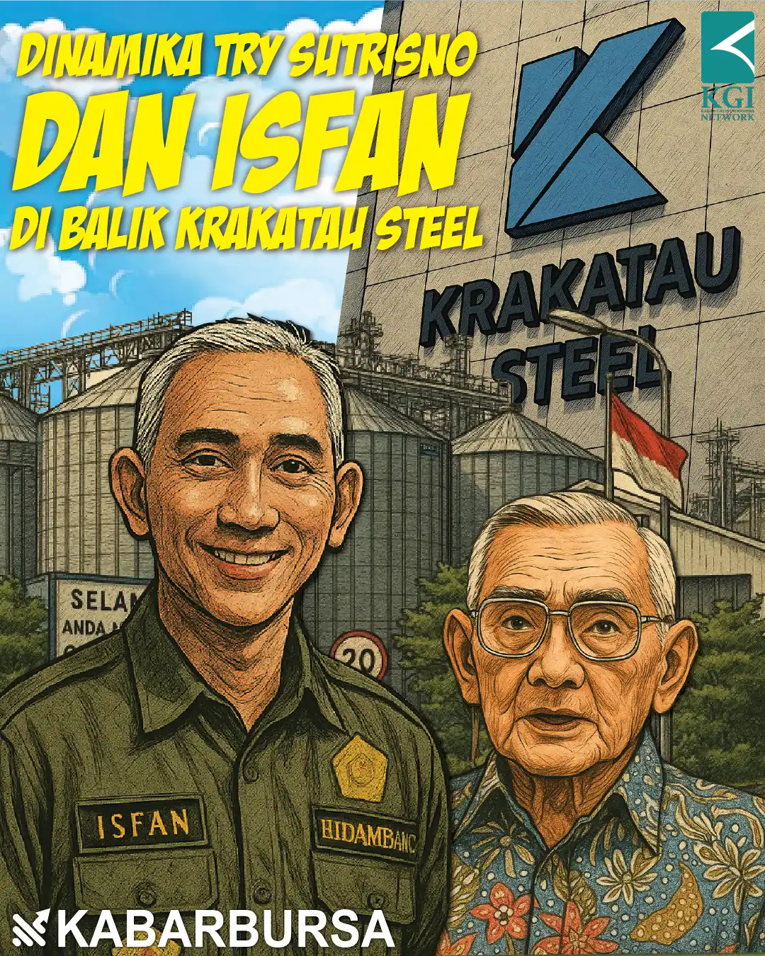 Dinamika Try Sutrisno dan Isfan di Balik Krakatau Steel