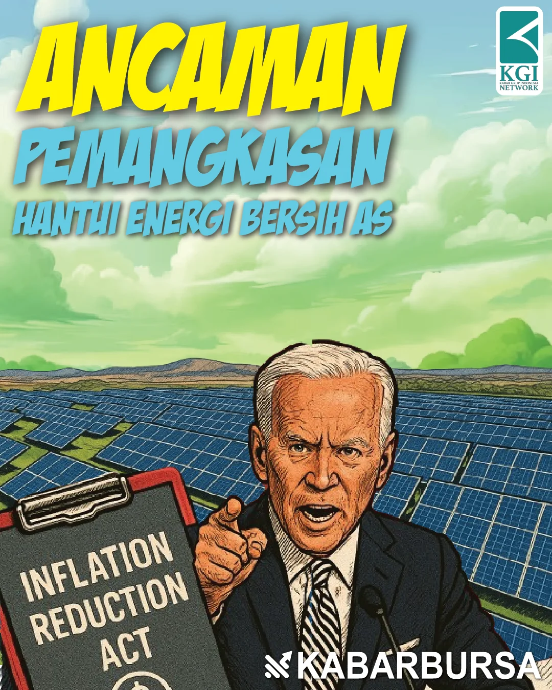 Ancaman Pemangkasan Hantui Energi Bersih AS