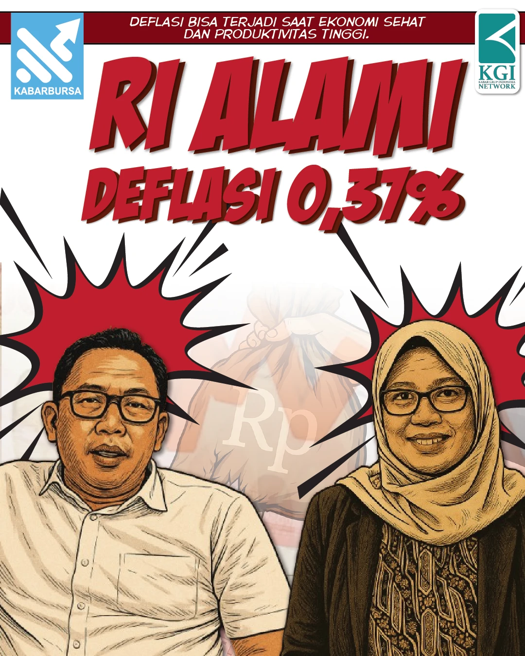 RI Alami Deflasi 0,37%