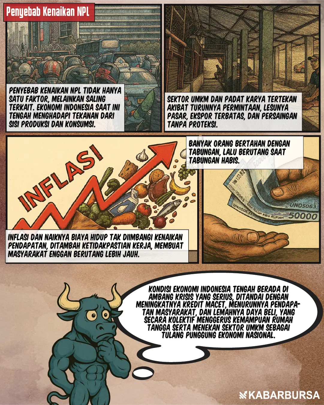 Kredit Macet Picu Krisis Keluarga