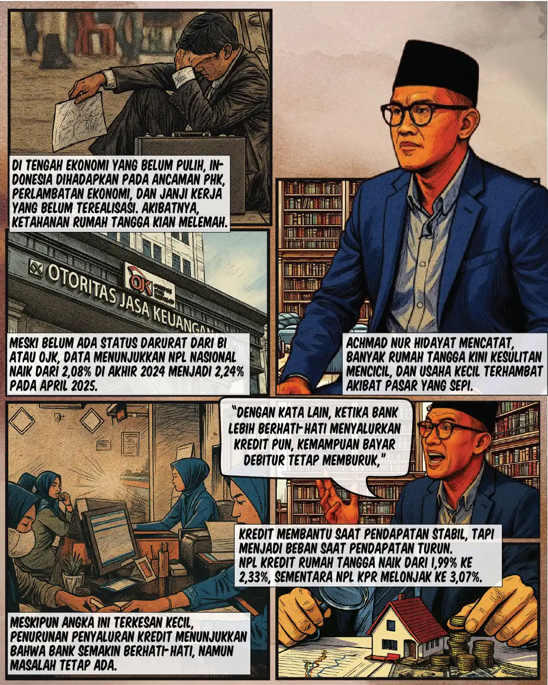 Kredit Macet Picu Krisis Keluarga