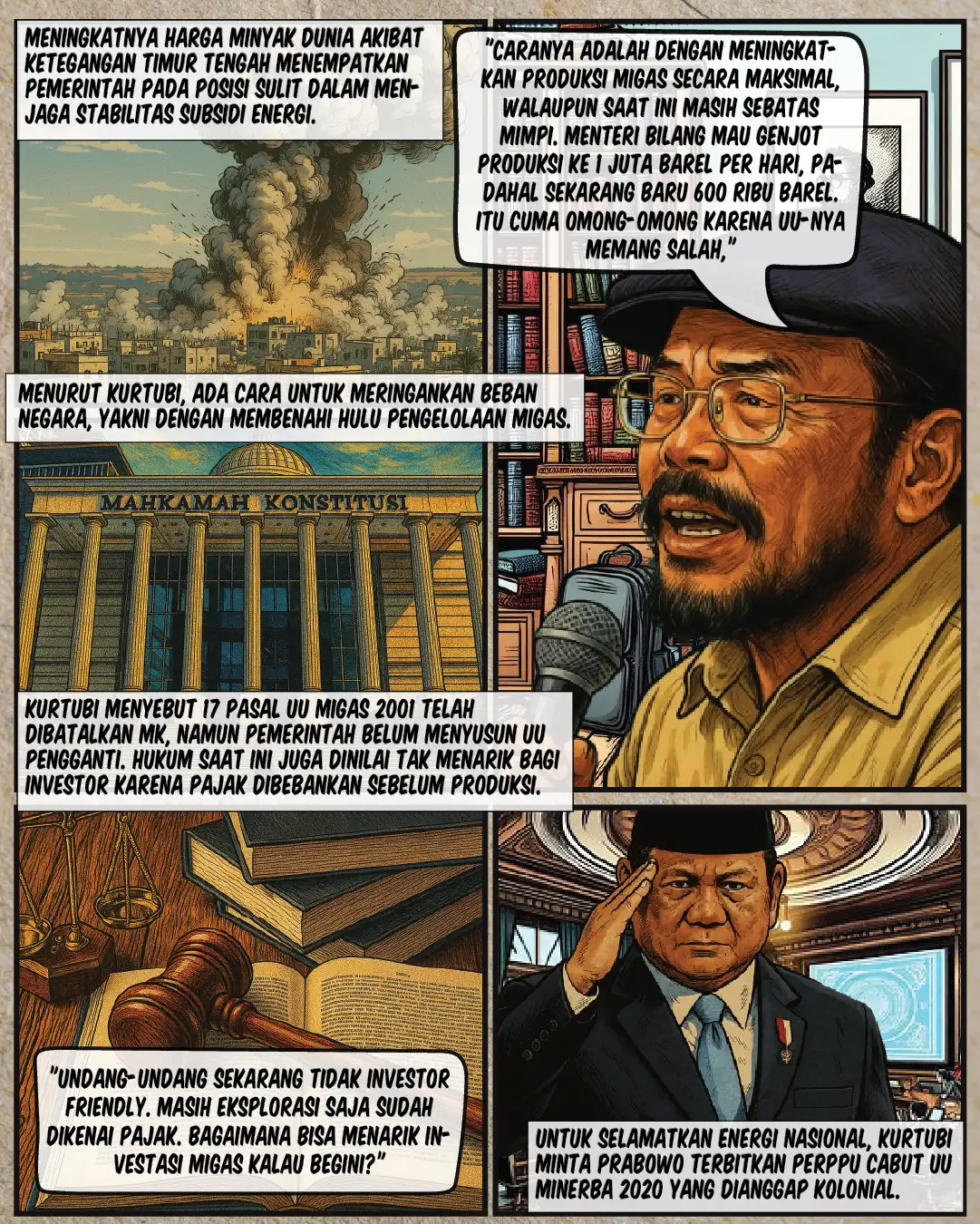 Sistem Migas RI Masih Kolonial