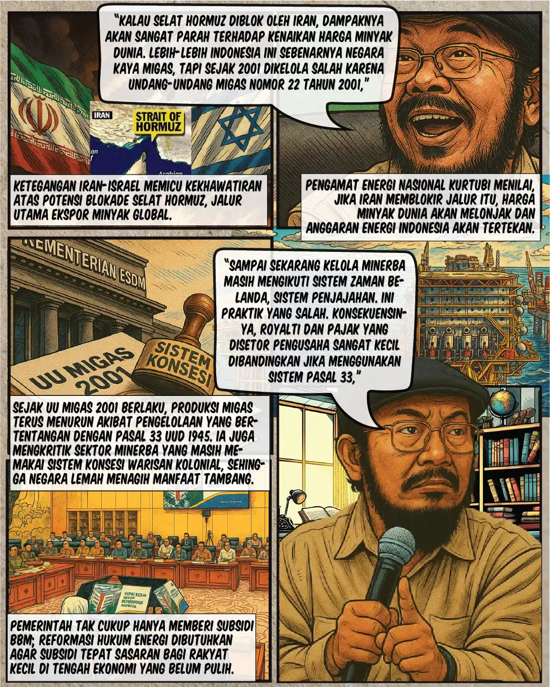 Sistem Migas RI Masih Kolonial