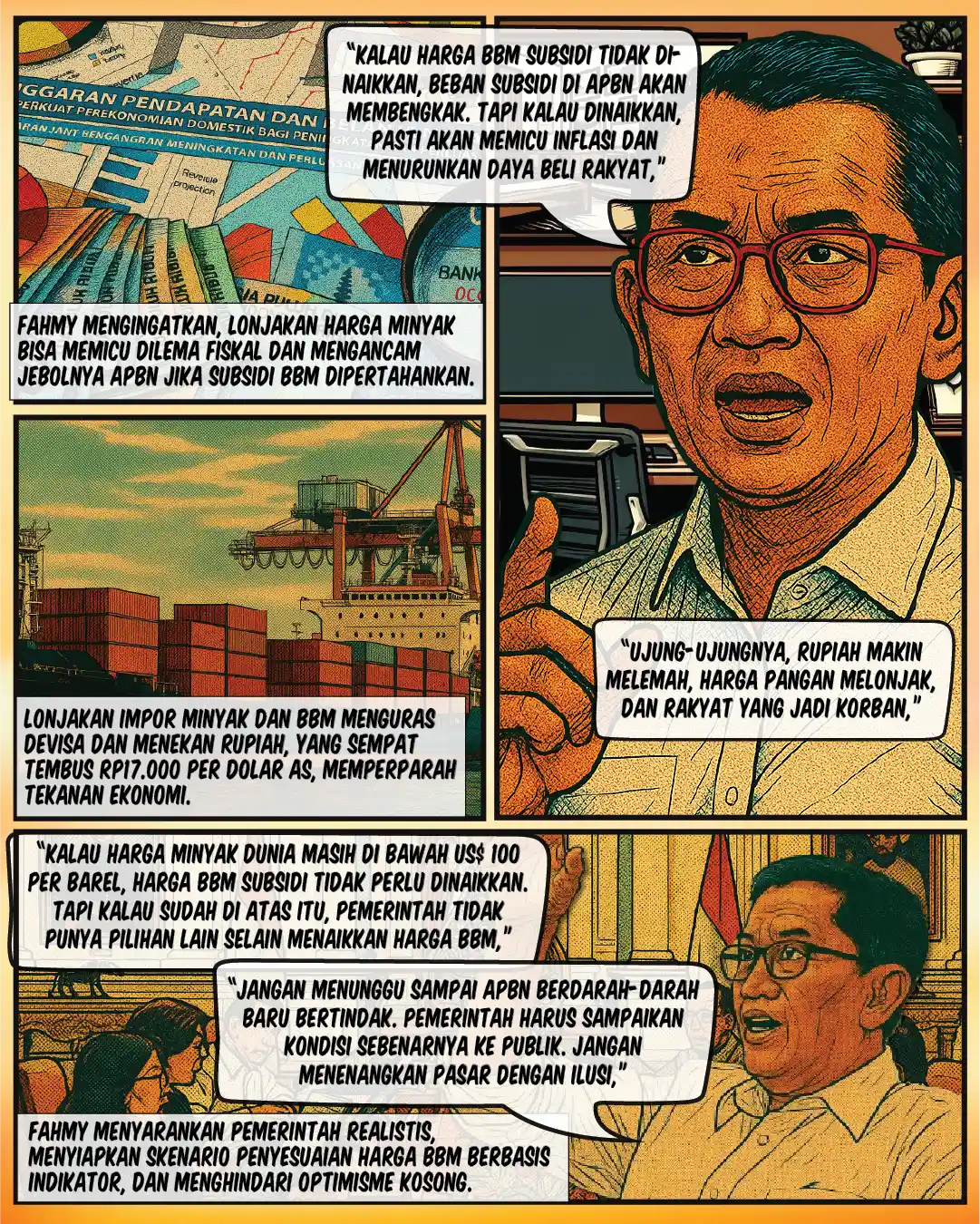 Minyak Naik Tajam, Siaga Diperlukan