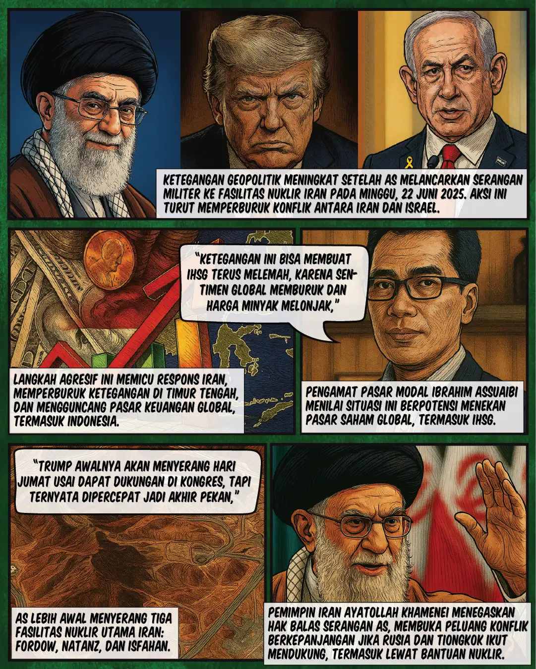 Gejolak Timur Tengah Guncang IHSG